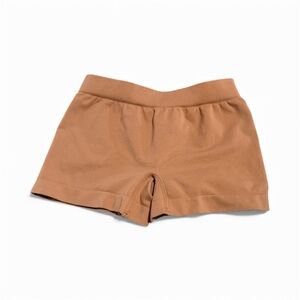 Free People Women's Tan/Orange Seamless Boy Shorts